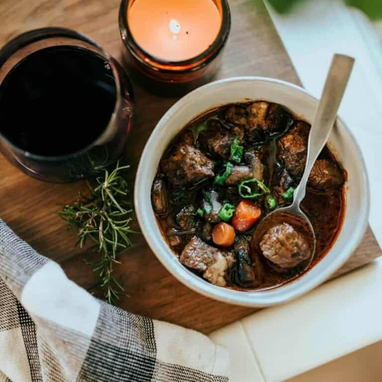chocolate lamb stew
