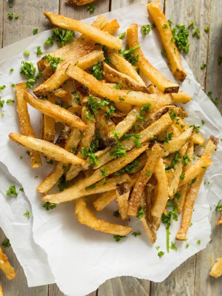 French Rfies Crispy French Fries With Parmesan - FeastiFul